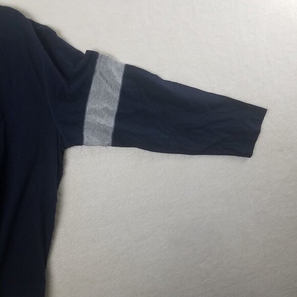 Nautica‎ nwt navy men's xxl/ttg 100% cotton embroidered crew neck long sleeve - Picture 7 of 11